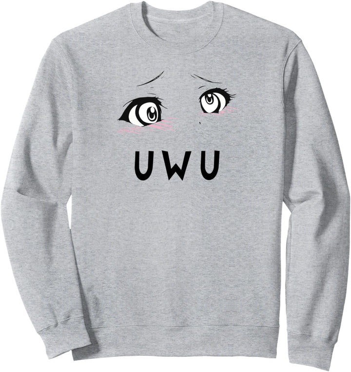 Uwu Aheghao Gesicht Sweatshirt