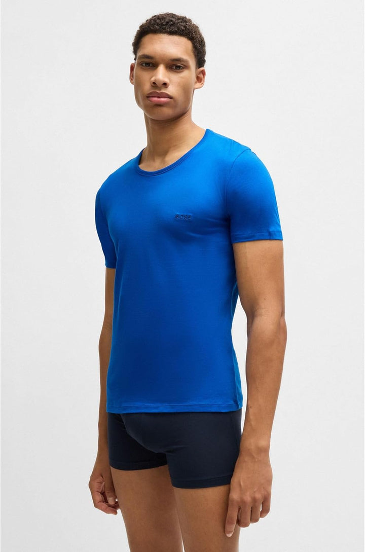 BOSS Herren R-Neck T-Shirt, 3er Pack, Open Miscellaneous987