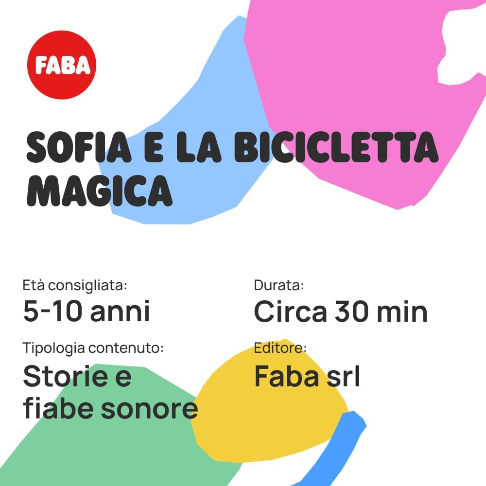 FABA Klangfigur – Sofia und das magische Fahrrad – Geschichten und Klangmärchen für Jungen und Mädch