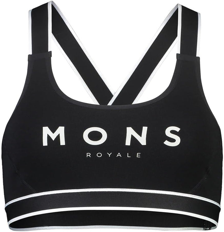 Mons Royale Damen BH Stella X L Schwarz, L Schwarz