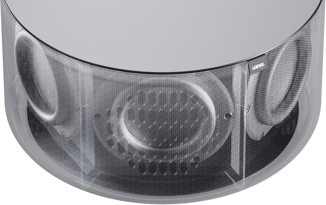 Loewe Klang sub1 Basaltgrau, kabelloser Subwoofer, 160 Watt Ausgangsleistung, vibrationslos, 2 x 4-Z