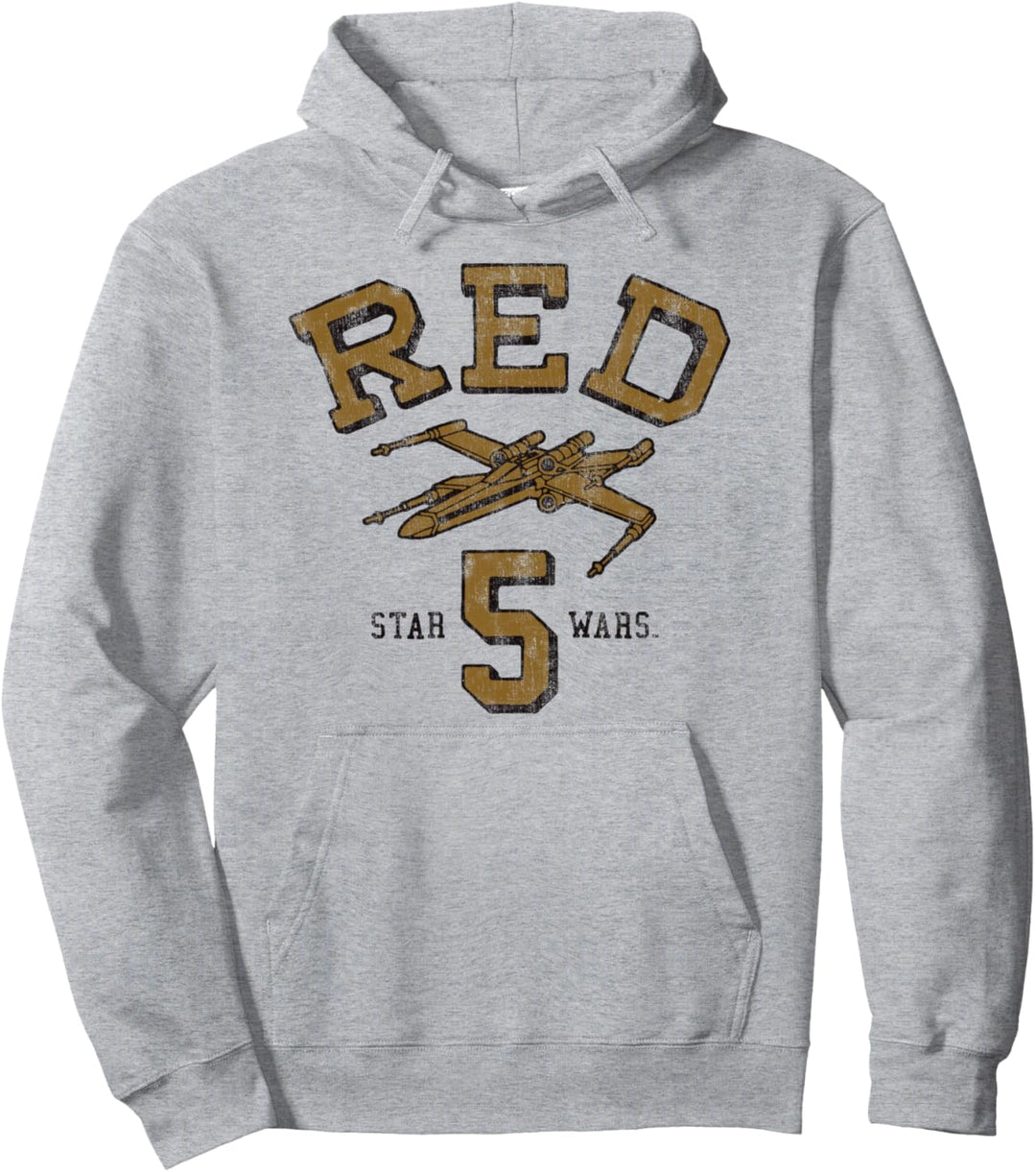 Star Wars X-Wing Red Squadron Block Text Pullover Hoodie