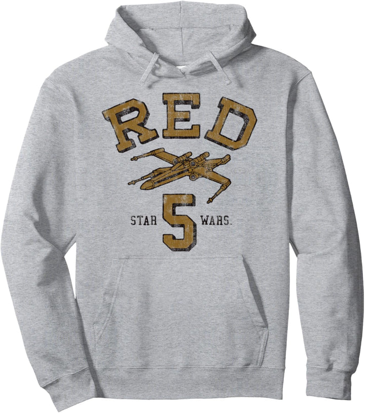 Star Wars X-Wing Red Squadron Block Text Pullover Hoodie