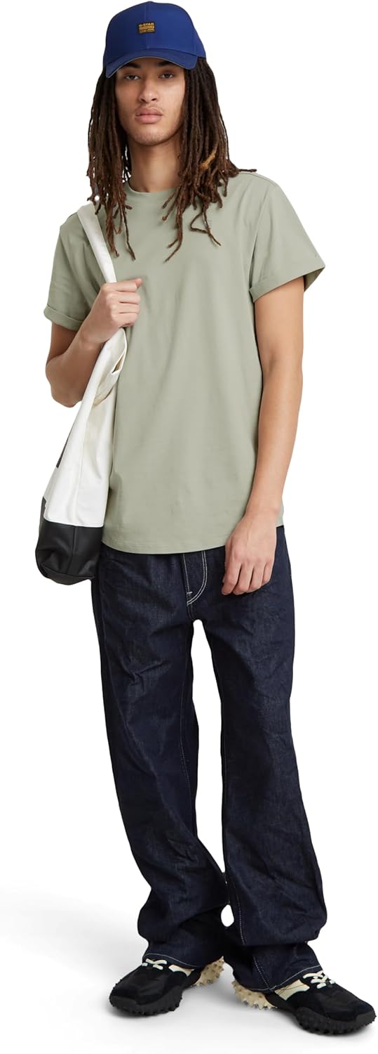 G-STAR Herren Lash Jersey T-Shirt XS Grau (Wrought Iron D16396-b353-g284), XS Grau (Wrought Iron D16