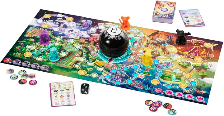 Mattel Games HPJ73 | Magic 8 Ball Board Game Dutch HPJ73
