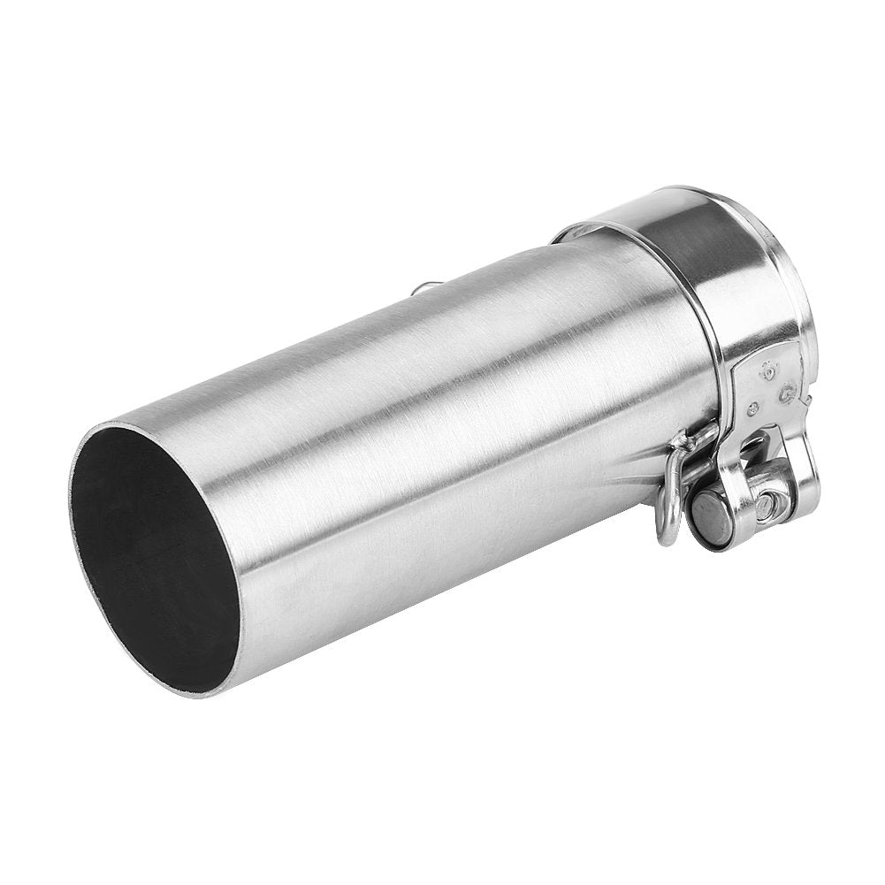 Auspuff Mittelrohr 51mm Motorrad Mittleres Auspuffrohr Adapter Stecker Slip On für YZF-R6 2006-2014