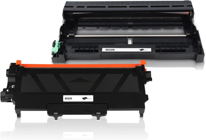 Mipuu Toner &amp; Trommel kompatibel zu Brother TN-2220 DR-2200 für DCP-7065dn Fax 2840 HL-2240d HL-2250