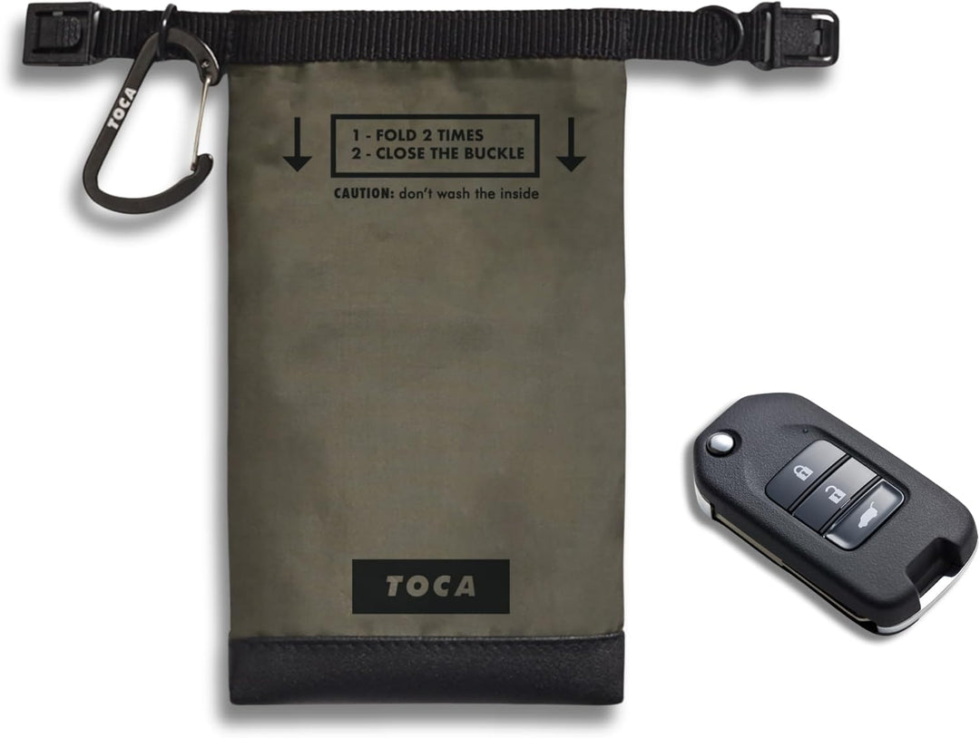TOCA No Signal Sleeve - RFID-Blocker & Anti-Tracking Faraday-Tasche, Datenschutz Handy-Hülle, Laptop