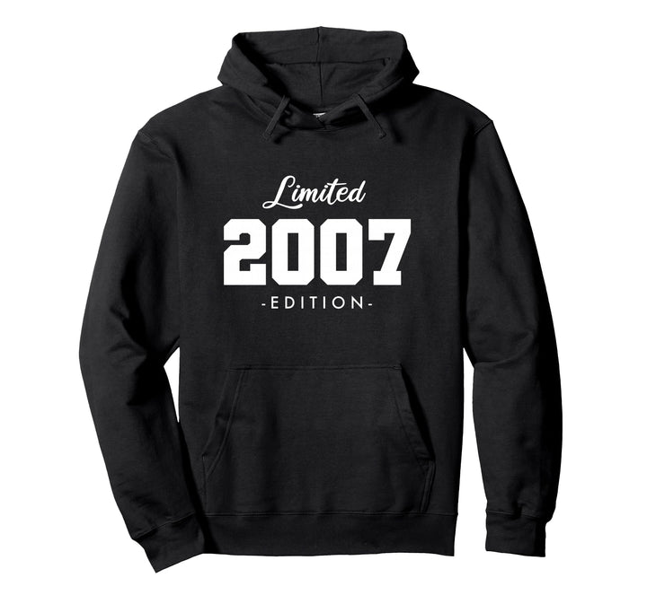 17 Jahre Jahrgang 2007 Limited Edition 17. Geburtstag Pullover Hoodie