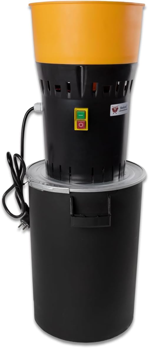 Beeketal Getreidemühle elektrisch 1000W | Profi Schrotmühle & Kornmühle mit 20L Behälter | inkl. 4 E
