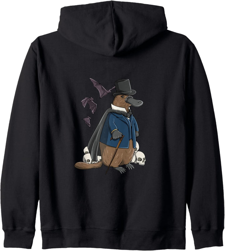 Grunge Platypus Graphic Emo Platypus Lovers Kapuzenjacke