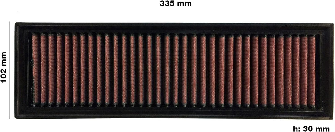 Simoni Racing Luftfilter passend für Citroën Berlingo, C2, C3, C-Elysee, Peugeot 1007, 207, Partner