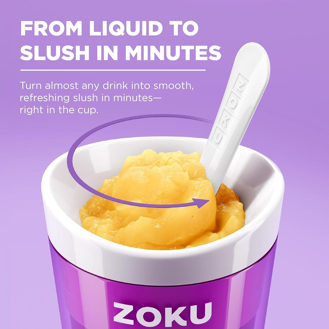 ZOKU Original Slush and Shake Maker - Slushy Cup für Einzelportions-Slushies, Frucht-Smoothies und M