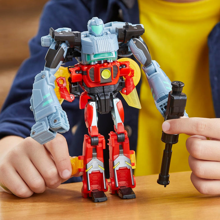 Transformers EarthSpark Cyber-Combiner Terran Twitch und Robby Malto Action-Figuren BUMBLEBEE, BUMBL