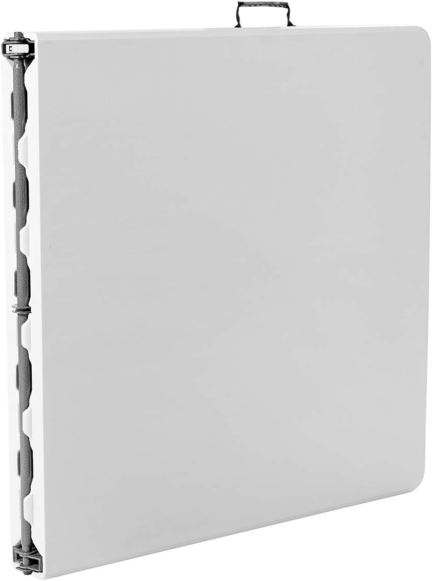 COSTWAY Buffettisch klappbar 153x74cm, Klapptisch mit Tragegriff, Partytisch, Campingtisch aus Kunst