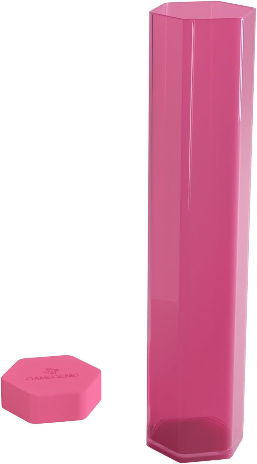 Gamegenic, Playmat Tube Pink, für Spielmatten in Standardgrösse, Säurefrei, kein PCV, Farbe: Pink