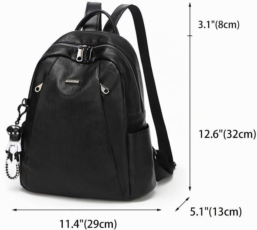 BUKESIYI Damen Tasche Rucksack Handtasche Frauen backpack Klein Anti Diebstahl Schulrucksack Laptop