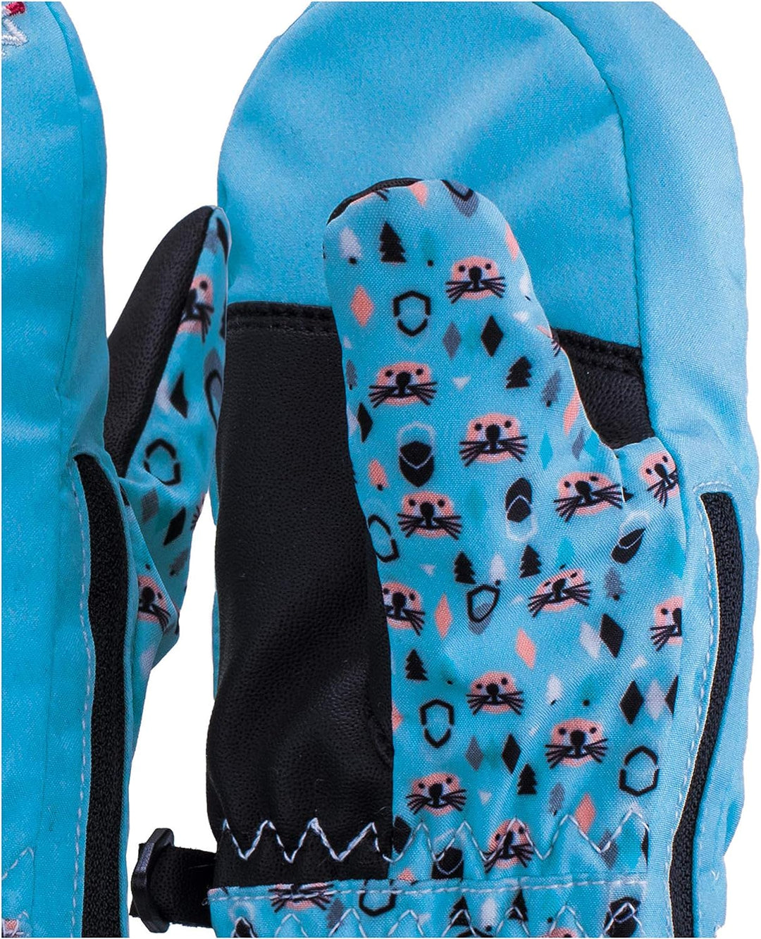 SEiZ Biberle Winterhandschuhe Kinder I Blau, I Blau