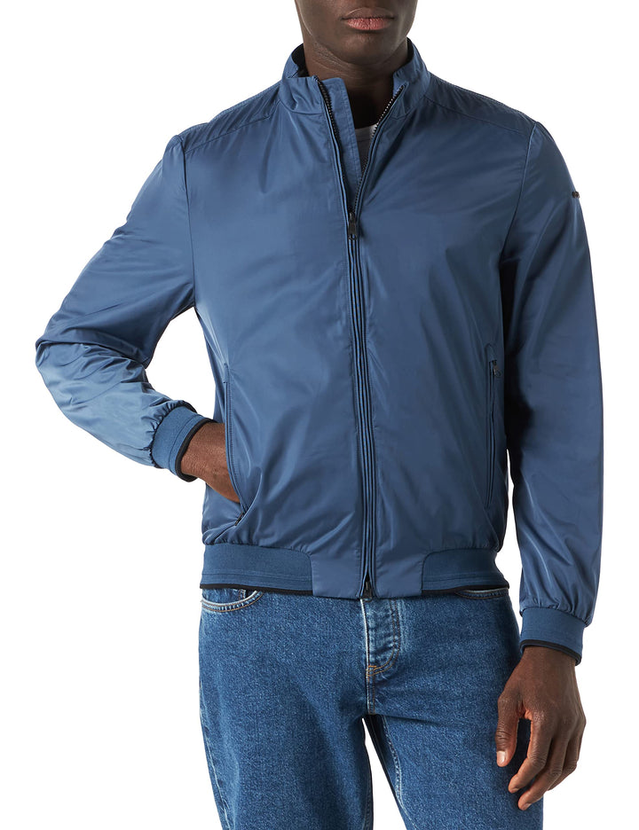 Geox Herren Jacket 46 Dark Denim, 46 Dark Denim