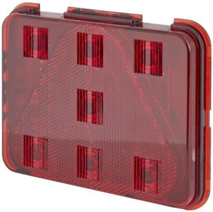 HELLA - Heckleuchte - Hybrid - 24V - Anbau/geschraubt - Lichtscheibenfarbe: glasklar - Stecker: Easy