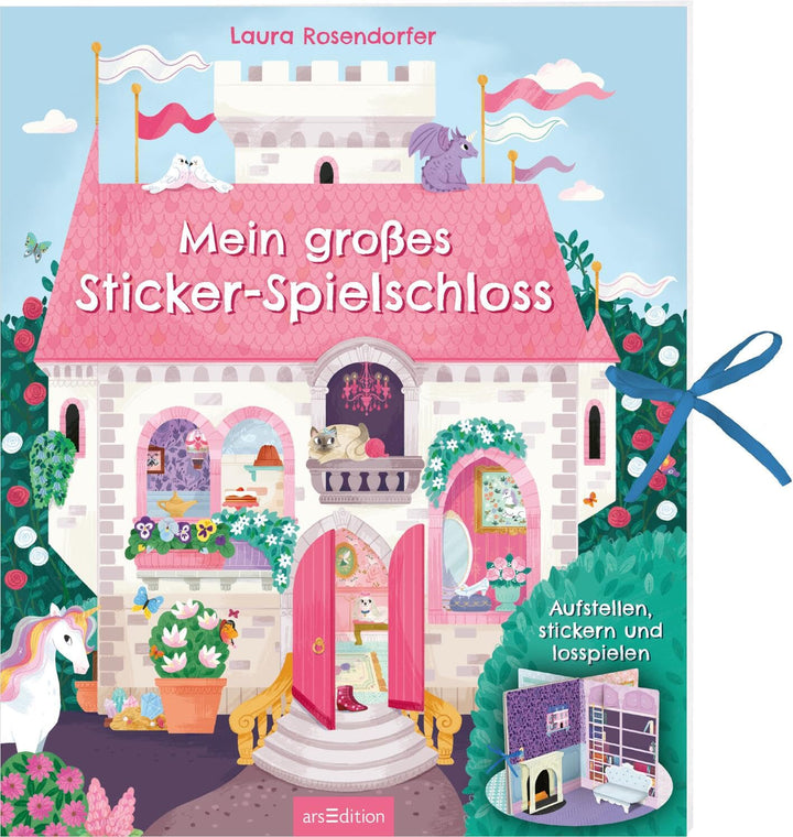 Mein grosses Sticker-Spielschloss: Aufstellen, stickern und losspielen | Innovative Kombination aus