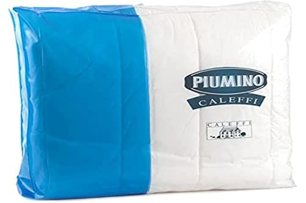 Caleffi Daunenjacke Gesteppt Einzelbett gesteppt Light (155 x 200 cm) 200 x 155 centimeters Bianco,