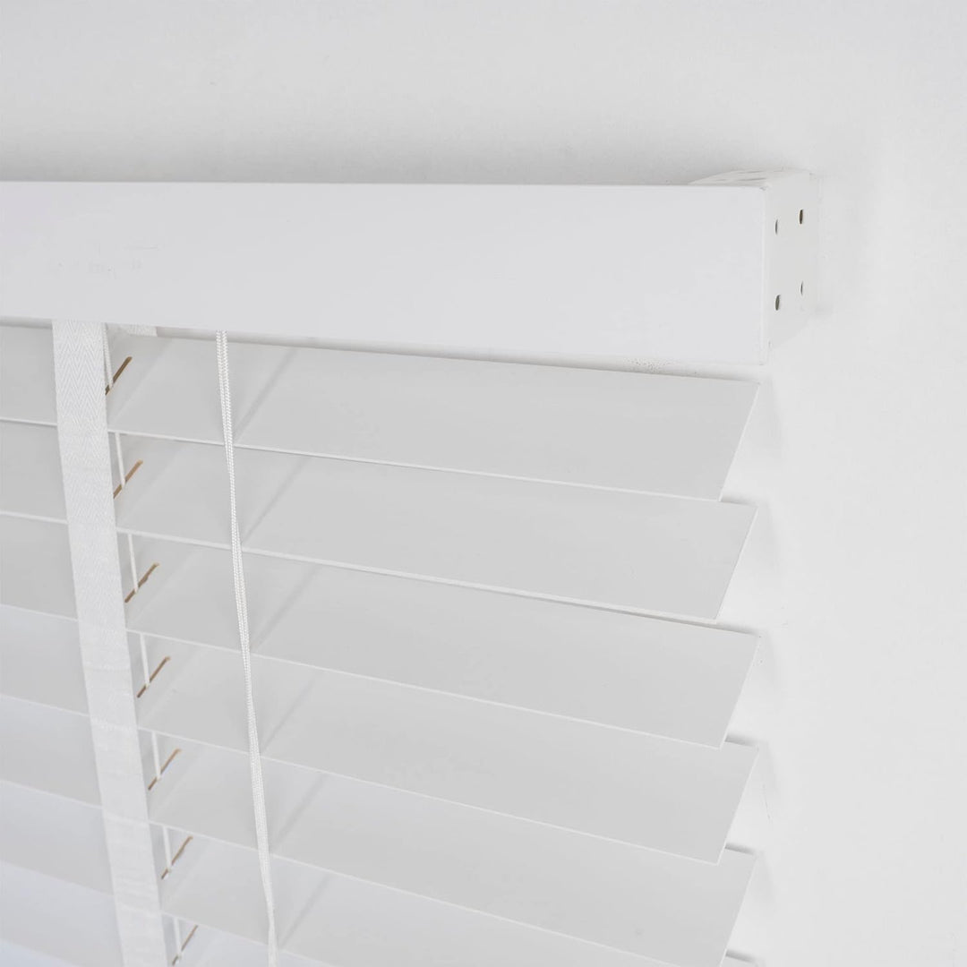 Aluminium-Jalousie 50 mm Lamelle B 80 x H 175 cm weiss