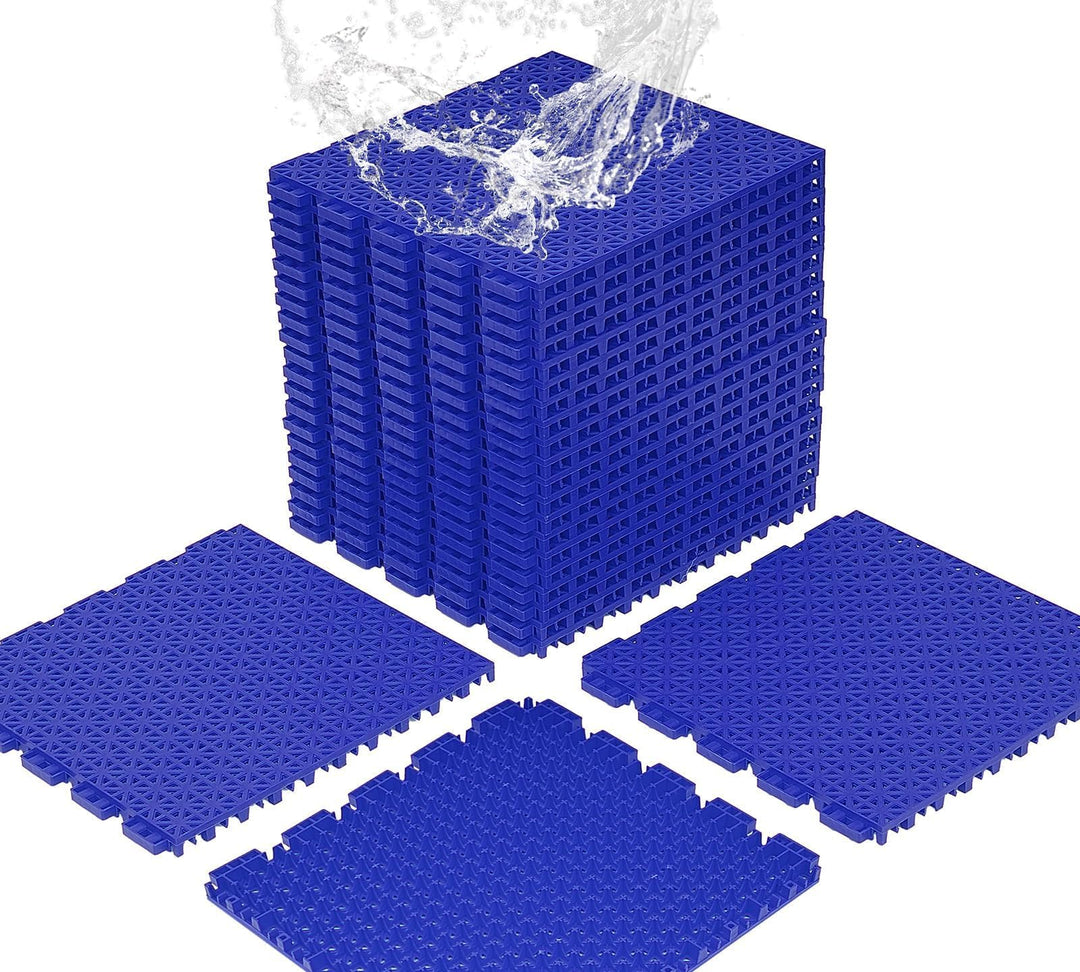 jxgzyy 24 STK Puzzlematte Set Bodenschutzmatte Sportmatte Fallschutzmatten Outdoor Gymnastikmatte Fi