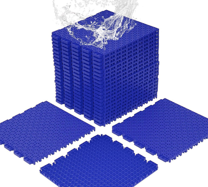 jxgzyy 24 STK Puzzlematte Set Bodenschutzmatte Sportmatte Fallschutzmatten Outdoor Gymnastikmatte Fi