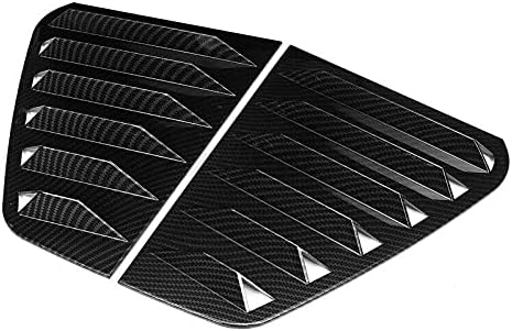 Micvtve Seitenfensterrollos für hinten Golf 7 R 7 7.5 2013-2020 Rennstil Fensterrollos Entlüftungsab