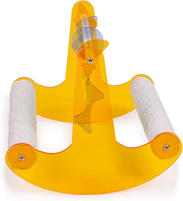 HappyBird | Rock'n Roll Wippe - X-Large | Acryl-Schaukel, therapeutische Sitzstangen, Spielspass für