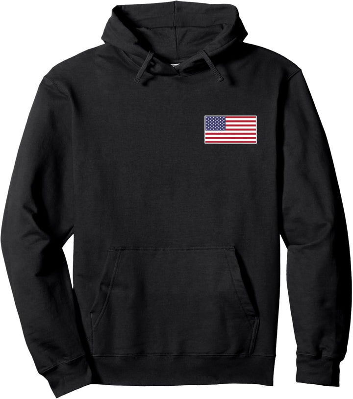 Amerikanische Flagge American Flag USA Flaggen Damen Herren Pullover Hoodie