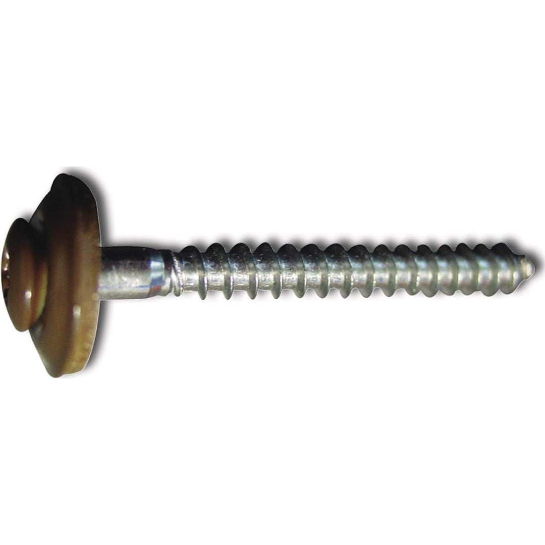 Reisser-Schraubentechnik 71200/2 RAL8014 sepiabraun Spenglerschraube 4.5X 25 TX20 Edelstahl A2 Kopf