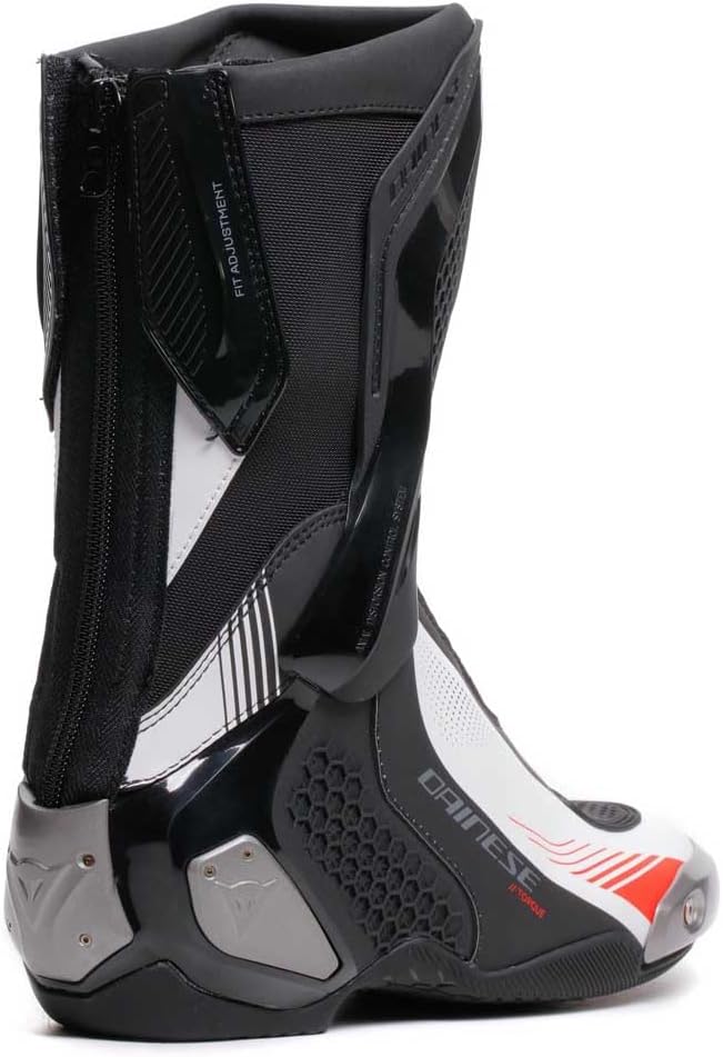 Dainese Stiefel Torque 4 Lady Boots Motorradstiefel Racing Stiefel, 36 EU 36 EU Black White Red Fluo