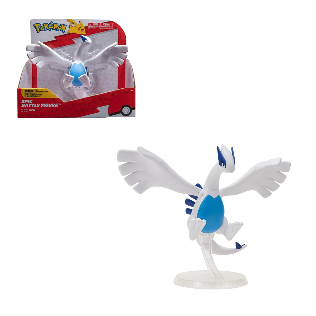 Bizak Pokemon Figur Epic Lugia, grosse Figur und grosse Details, eines der mächtigsten Pokemon (6322