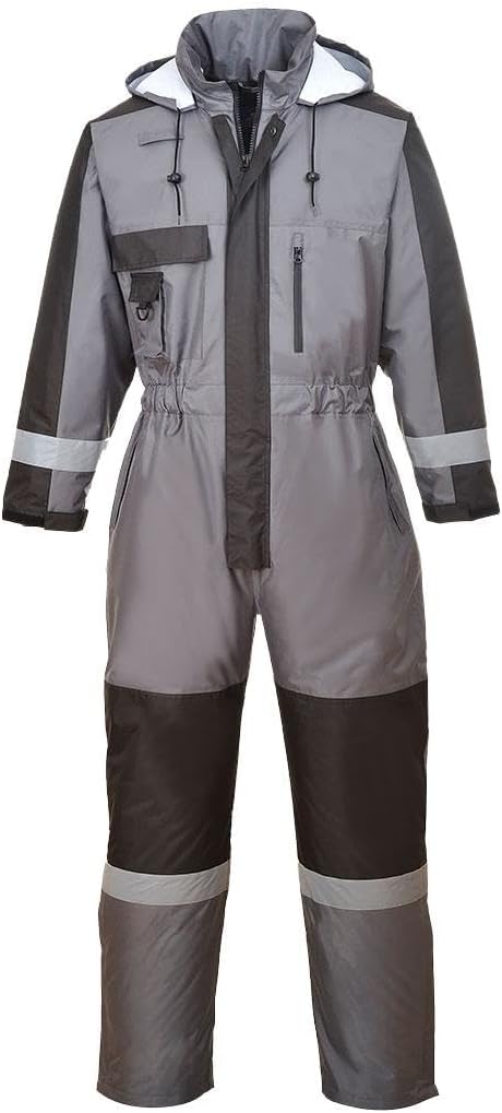 Portwest Winter Overall, Grösse: XL, Farbe: Grau, S585GRRXL Grau XL, Grau XL