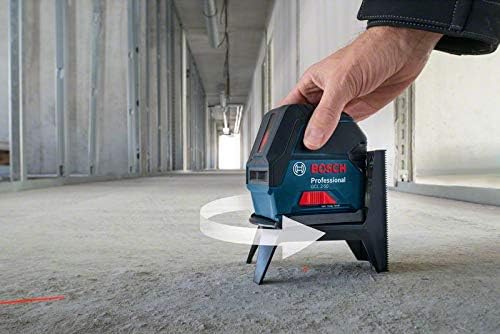 Bosch Professional Kreuzlinienlaser GCL 2-50 (5x AA Batterien, Arbeitsbereich: 50m, im Handwerkerkof
