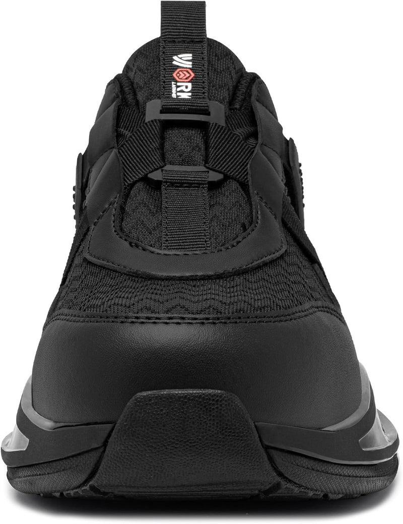 Sicherheitsschuhe Herren Arbeitsschuhe Leichte Stahlkappenschuhe Bequeme Antishock Atmungsaktive rut