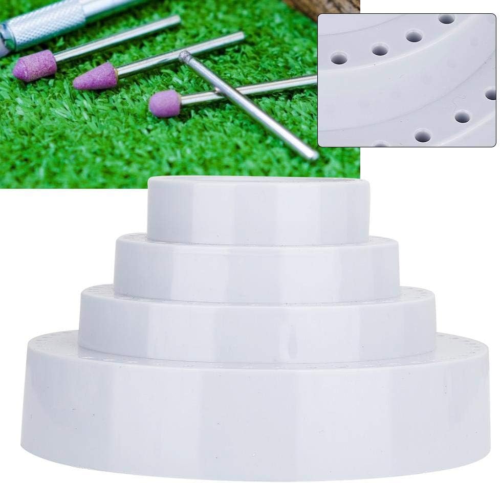 Runder Bohrer-Aufbewahrungsbehälter, Bohrerhalter aus Hartplastik Manager Tool Container Quality Too