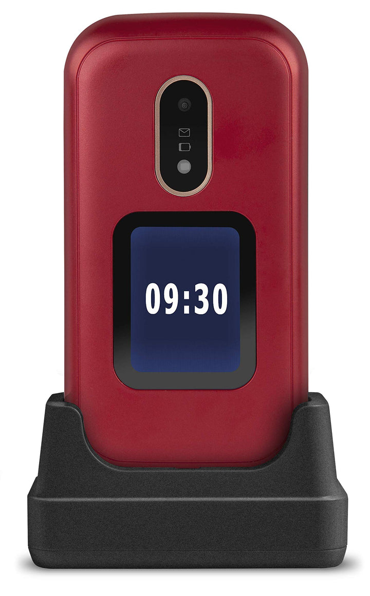 Doro 6060 - GSM Mobiltelefon im eleganten Klappdesign (3 MP Kamera, 2,8 Zoll (7,11cm) Display, GPS,