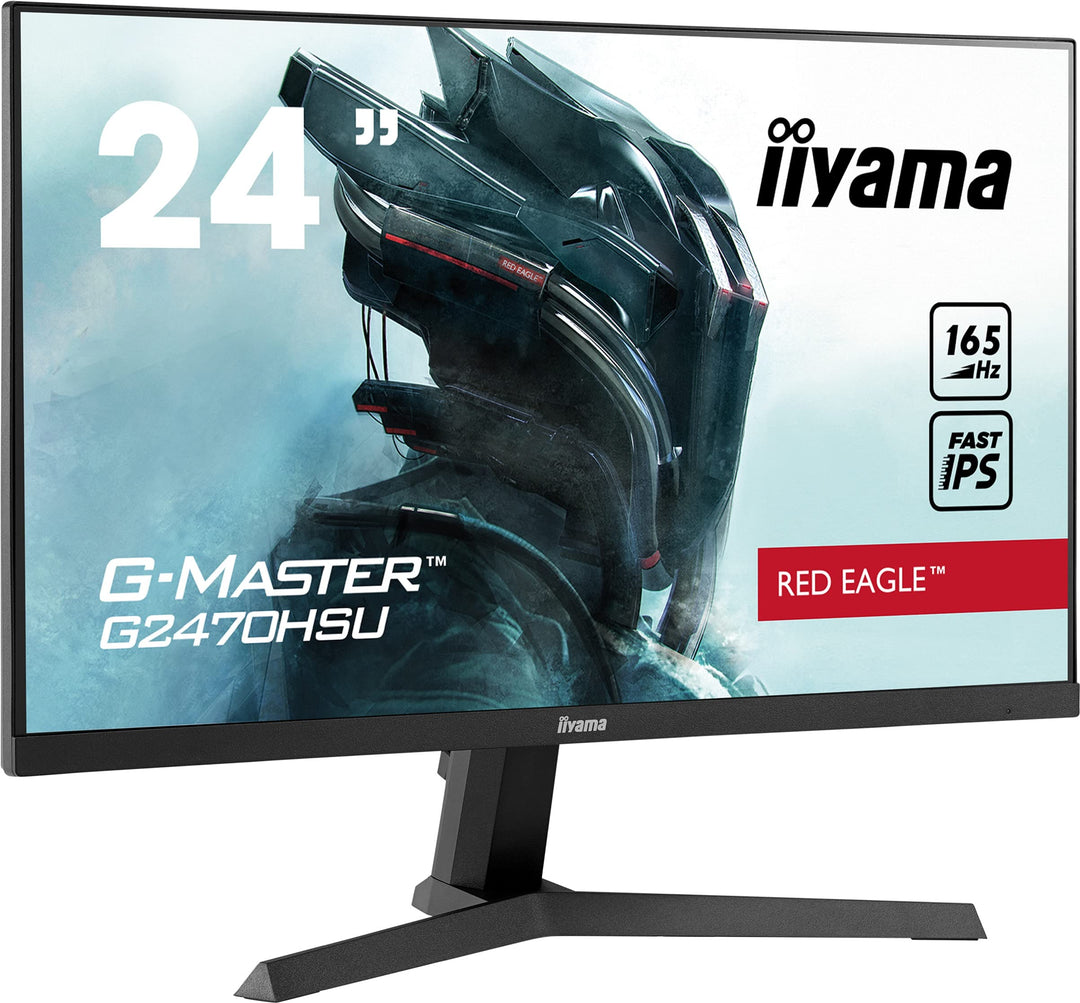 iiyama G-Master G2470HSU-B1 24 Inch Fast (FLC) IPS LCD,165Hz, 0.8ms, FreeSync Premium , Full HD 1920