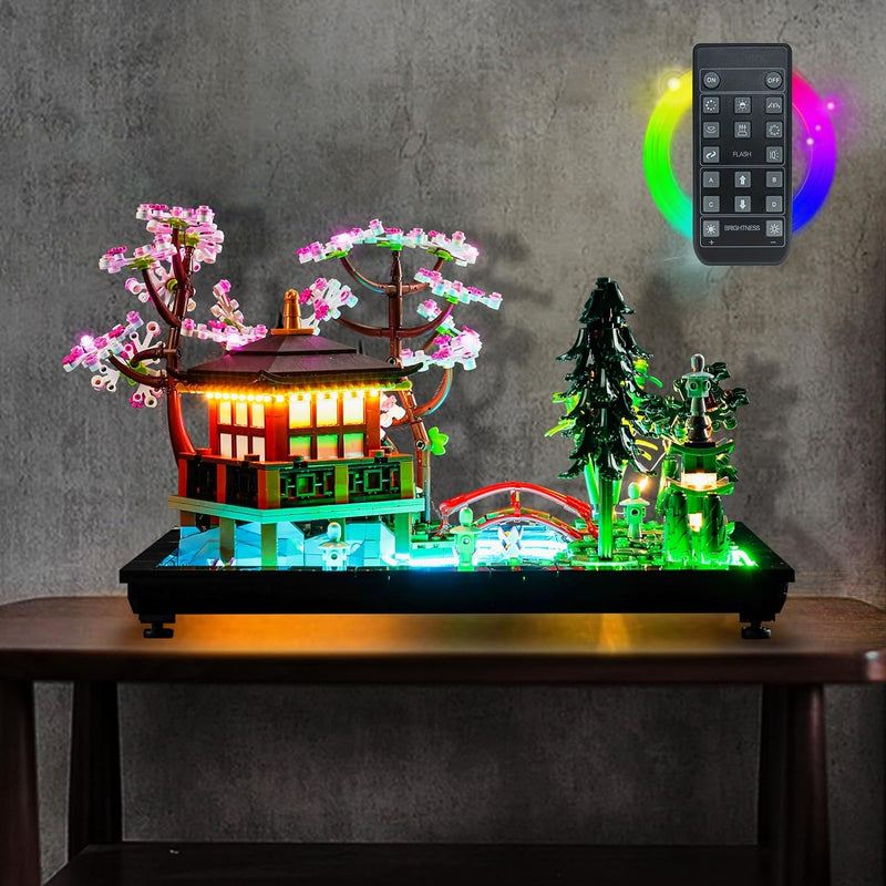 Fernbedienung Licht-Kit für Lego 10315 Tranquil Garden (Nicht Lego), Led Beleuchtungs Set für Lego I