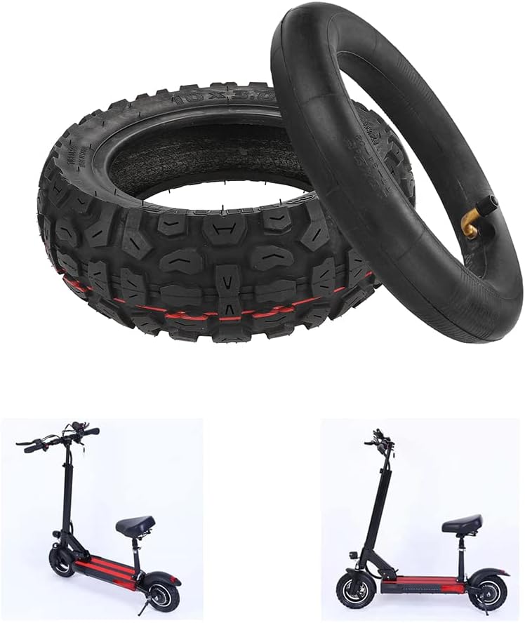 Fututech 10 x 3.0 Offroad-Reifen, 25,4 cm + Schlauch für Kugoo M4 Pro Elektroroller, Zubehör, Ersatz