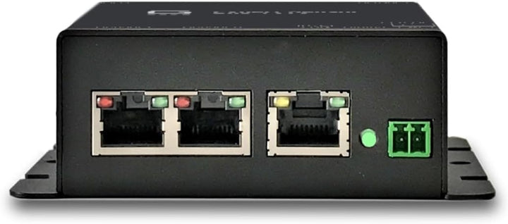 GUDE 721313 Expert LAN-Sensor für Temperatur-, Luftfeuchte und Luftdruck, PoE