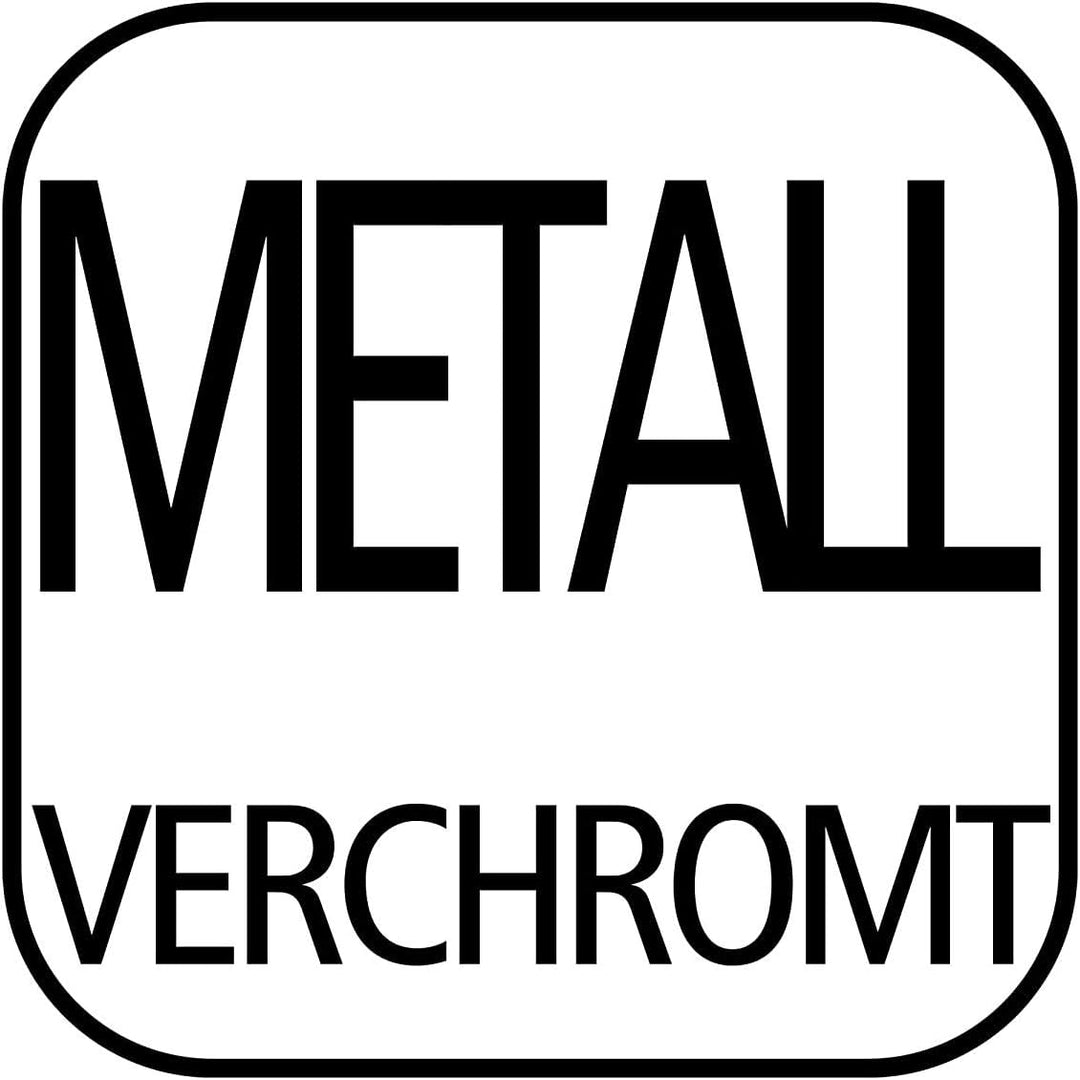 APS Serviergestell – Hochwertige Etagere aus verchromtem Metall für 3 Teller mit einem max. Ø von 17