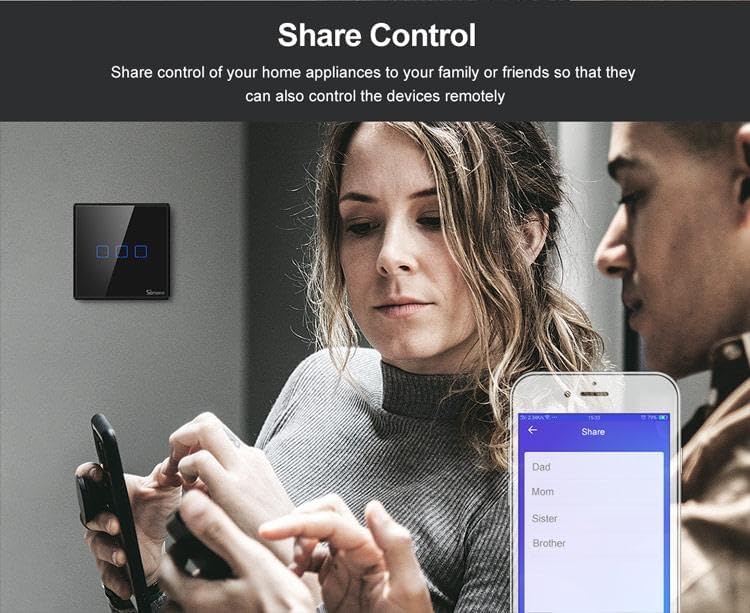 Sonoff Touch-Schalter T3 3C WiFi Marke