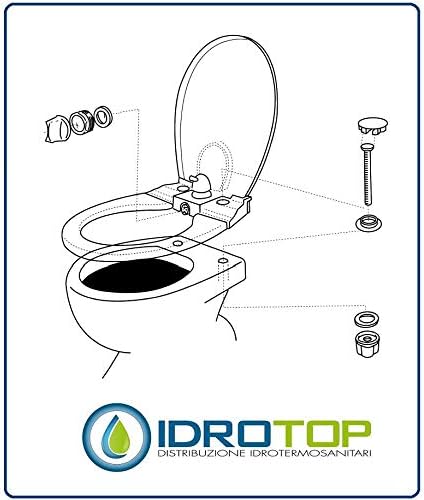 WC-Sitz mit Bidet mit Bidet-Funktion, Artikel 320TGRY