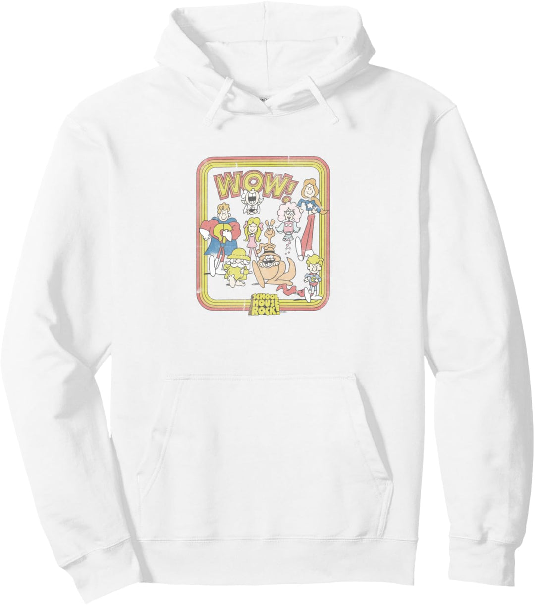 Schoolhouse Rock Wow Gruppe Pullover Hoodie