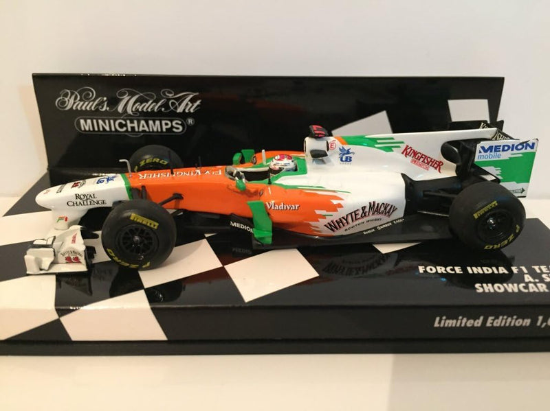 Adrian Sutil Force India VJM04 Showcar Formel 1 2011 1:43 Minichamps