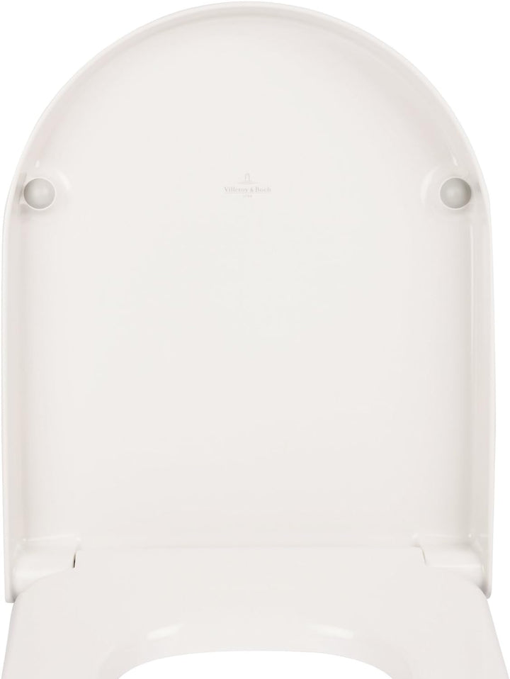 Villeroy &amp; Boch 9M68S101 Sitz | WC-Brille aus Duroplast-Kunststoff | Soft-Close-Absenkautomatik I Ta